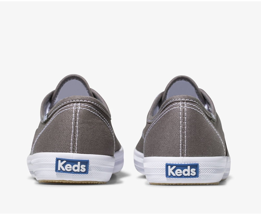 Keds Womens Sneakers Dark Grey - Champion Originals - 153HRWOKD